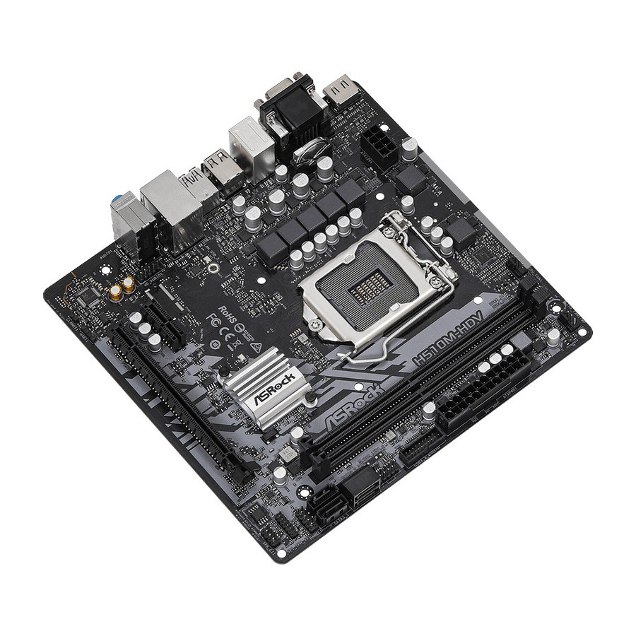 ASRock H510M-HDV (LGA1200, H510, DDR4, USB3.2, SATA3)