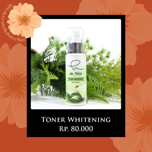 dR. Hen Toner Whitening - dR. Hen Skincare by Athena Group