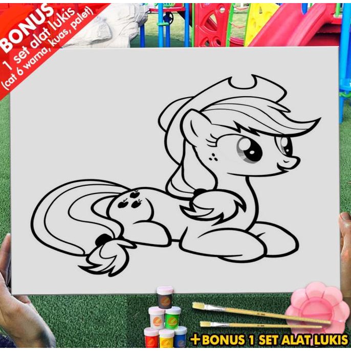 

Kanvas Gambar Pony G3 30x40 cm MEL1186