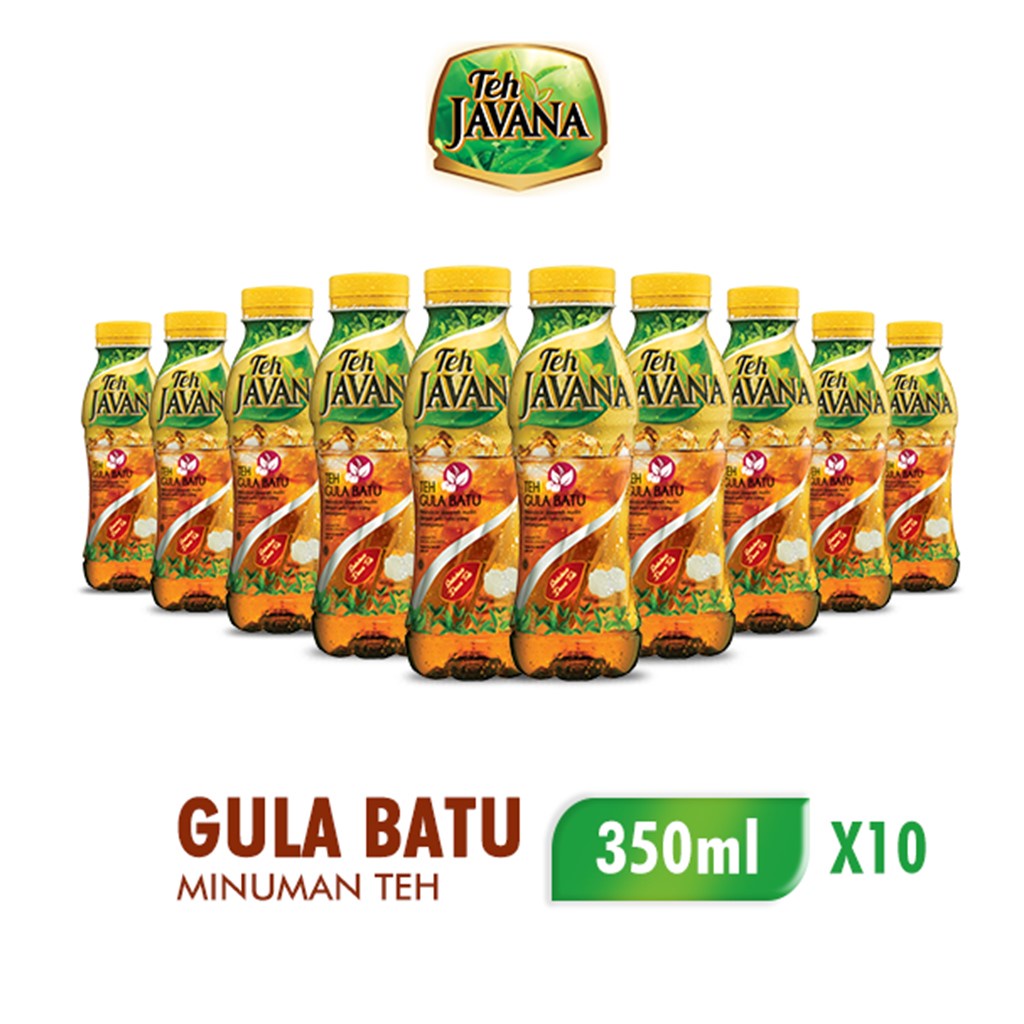 

Teh Javana Gula Batu Botol 350 ml x10