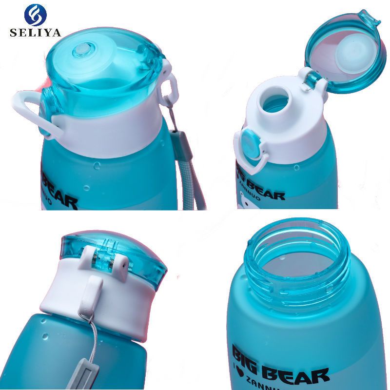 Botol Minum Tali BIG BEAR 500ml Tempat Minum BPA FREE 7317