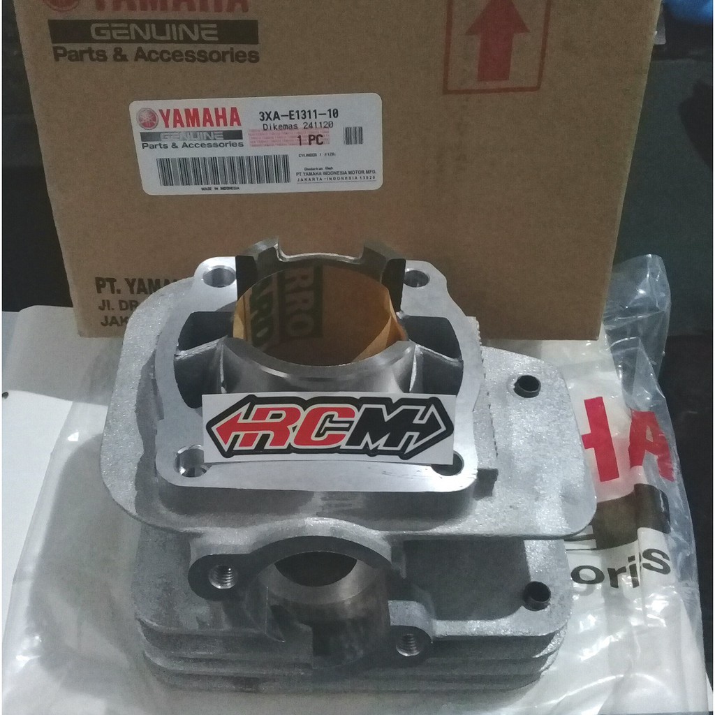 CYLINDER BLOCK BLOK SEHER SEKER BORING PORING FORCE 1 FIZR F1ZR ORI ORIGINAL YAMAHA YGP 3XA-E1311-10