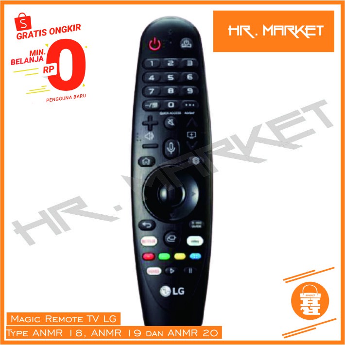 remote tv magic remote lg 100% ori best seller remot tv lg type anmr18 anmr19 anmr20 magic remote