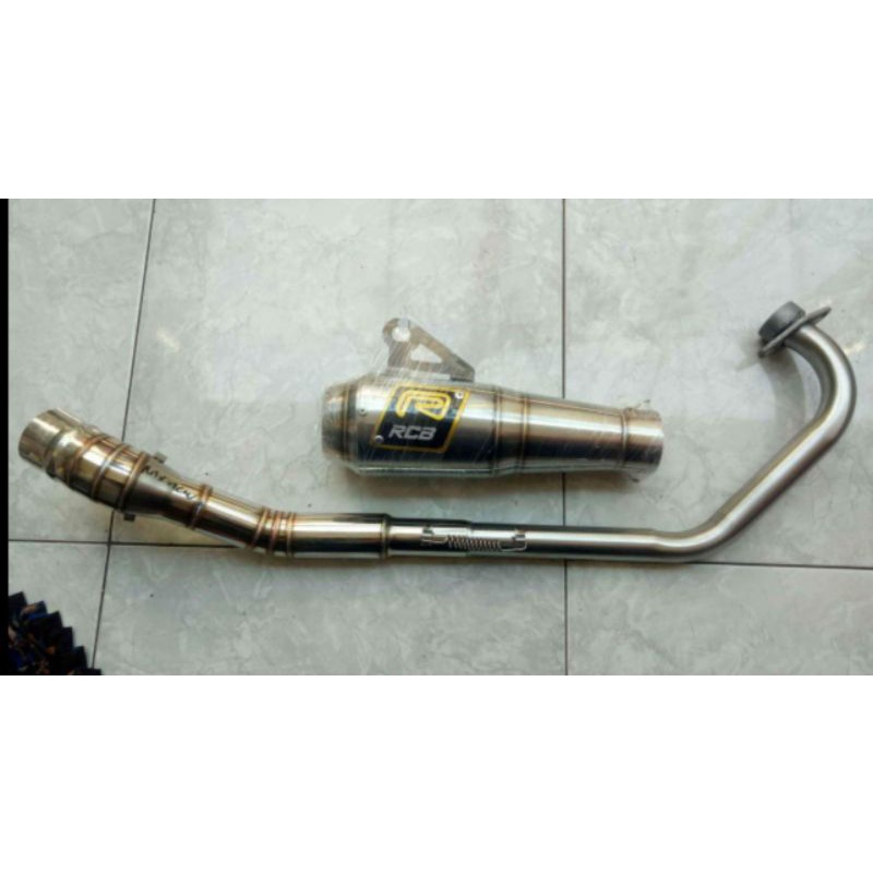 KENALPOT RACING RCB GTX BUAT MOTOR FU MX VIXION CBR SONIC DLL