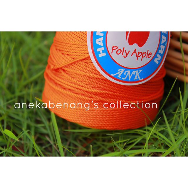 Benang Rajut Poly Apel / Apple Yarn - 1932 (Orange)