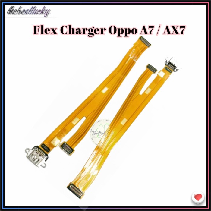 Fleksibel Flexible Charger Oppo A7 Konektor Charger Oppo A7 ORIGINAL