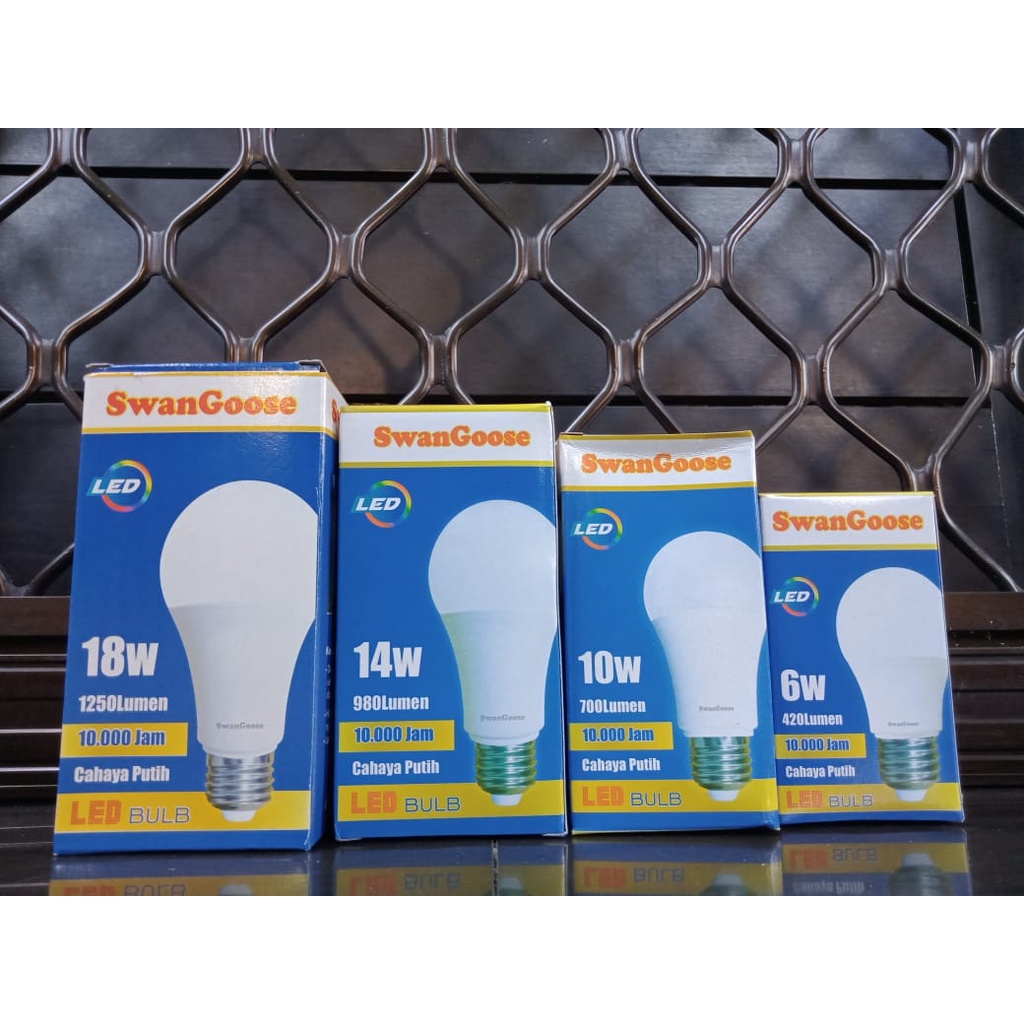 [GARANSI 1TAHUN]Lampu LED MODEL philips18w/14w/10w/6w MEREK swangoose/led terang hemat/tahan lama