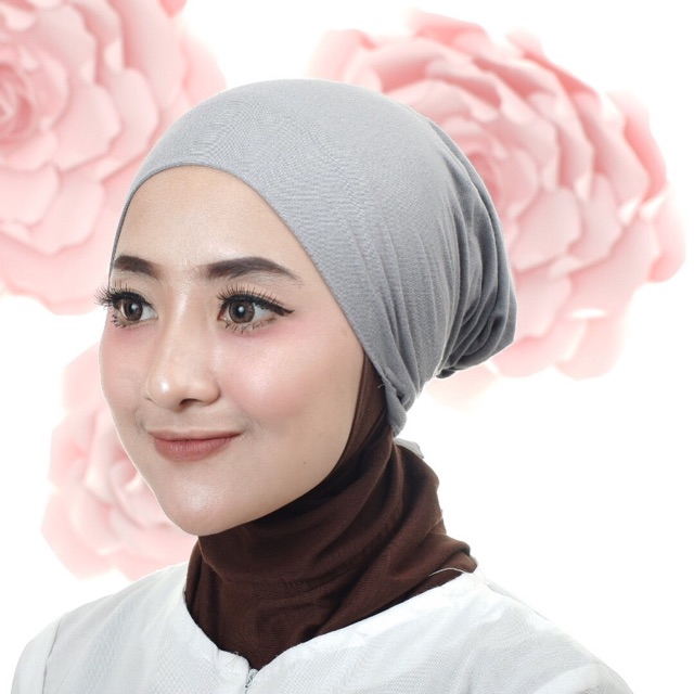 Koyu Hijab Ciput Tali Cottray P10