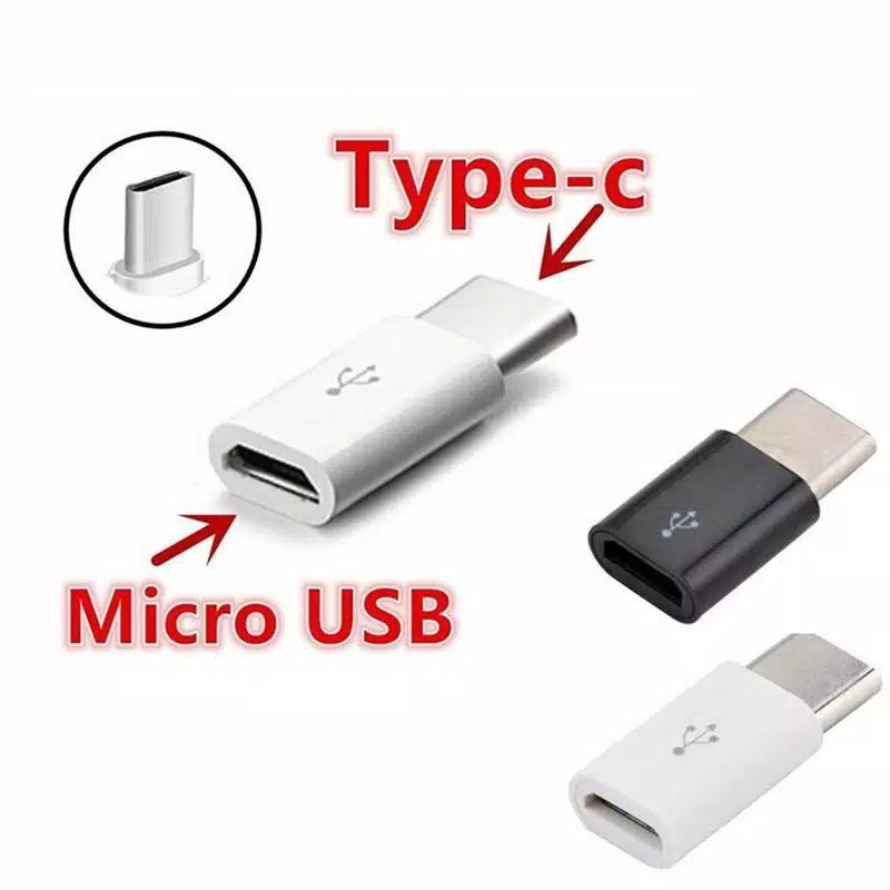 [WAE] MICRO USB TO TYPE C / MICRO USB FEMALE TO TYPE C MALE ADAPTER CHARGER