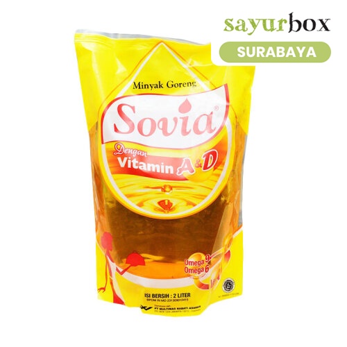 

Sovia Minyak Goreng 2 liter (Sayurbox) - SURABAYA