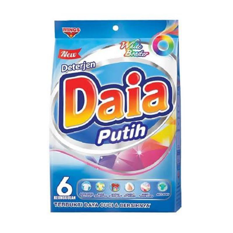 Daia Putih Deterjen Bubuk 252g