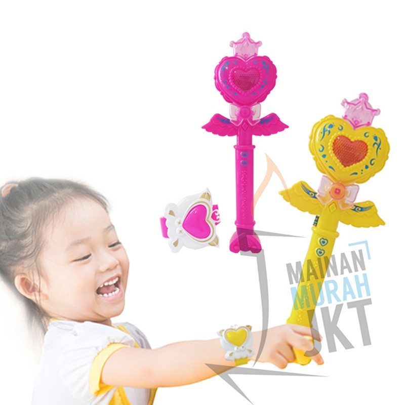 TERBARU MAINAN MAGIC WAND 15682 TONGKAT MAGIC MAHKOTA TONGKAT PRINCESS