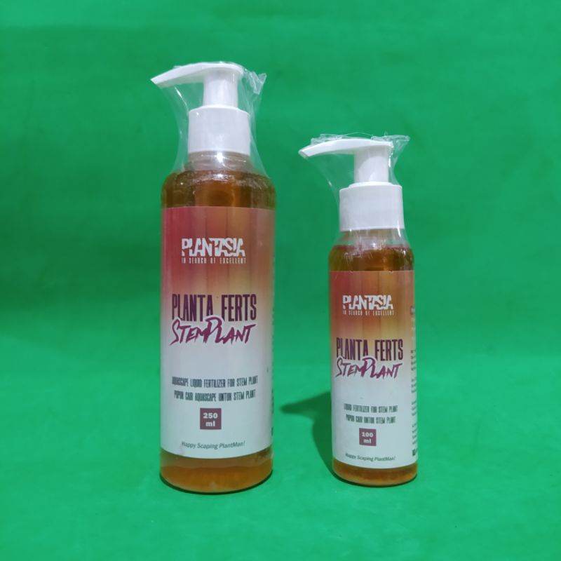 Plantasia Planta Stem Pupuk Cair Aquascape Aquarium