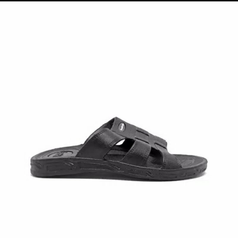 Bata Sandal Pria Slip On Uray Black No. 5/7/9