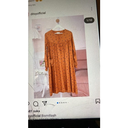 sunny pajamas ditsy januari