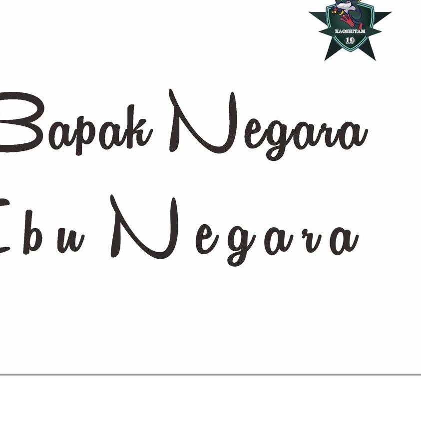 ◌ [BISA ] Kaos Couple Pasangan Dewasa Putih Bapak Ibu Negara Lengan Panjang Pendek KIDSPRING ▲