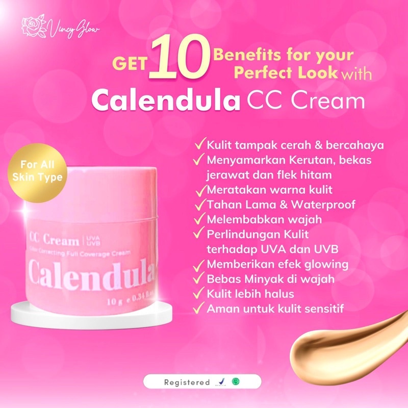 CC CREAM CALENDULA VINCY GLOW / CC CREAM VINCY GLOW