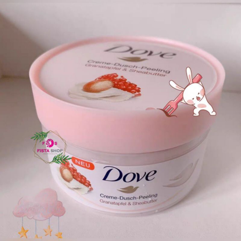 DOVE Exfoliating body polish scrub 50g &amp; 298g