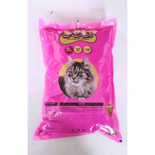 BOLT TUNA SALMON Makanan Kucing Murah 1kg