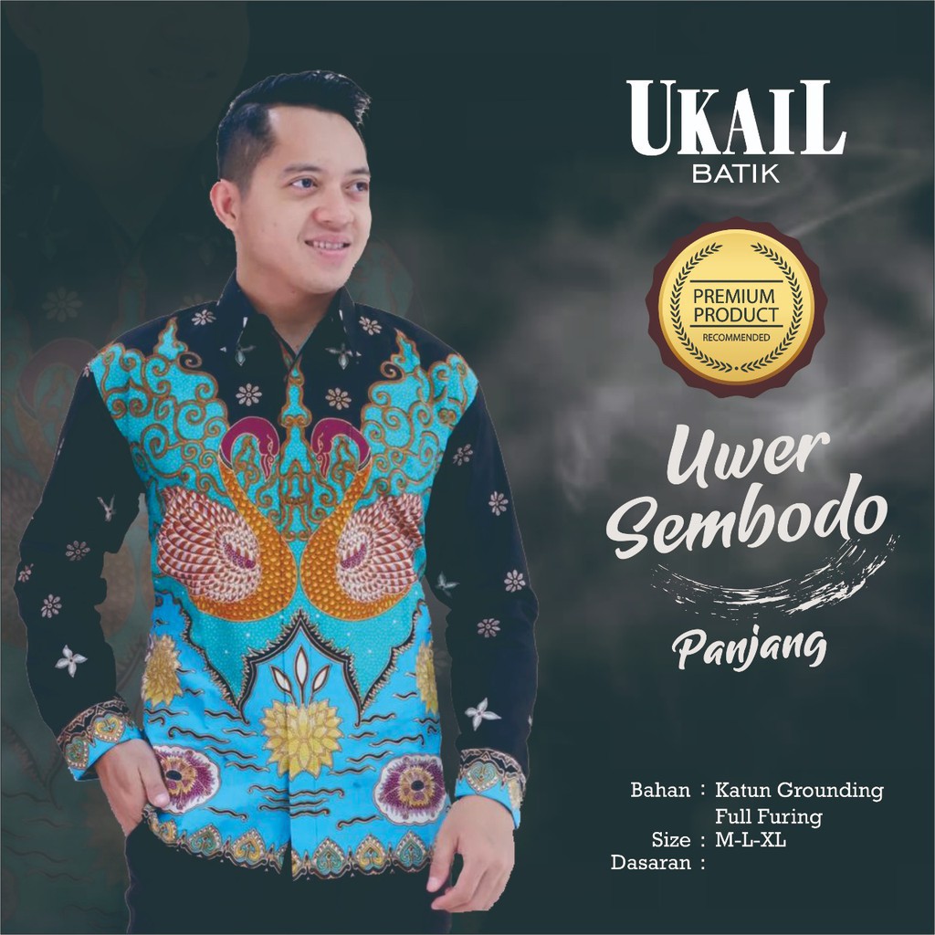 UWER SEMBODO / BATIK PRIA LENGAN PANJANG / by BATIK UKAIL / 10.3