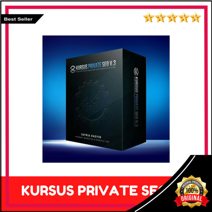Terbaru Kursus Private SEO V 3 Tutorial Internet Marketing Terlengkap murah