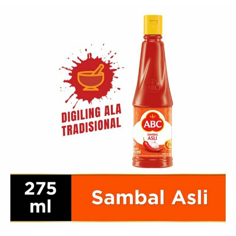 

ABC SAMBAL ASLI SAUS SAMBAL ABC 275ml