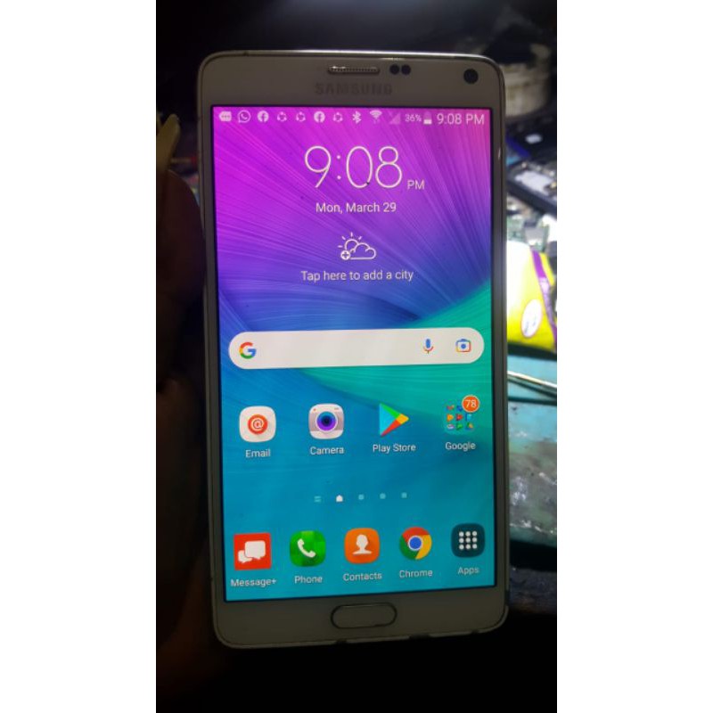 mesin samsung note 4 ori