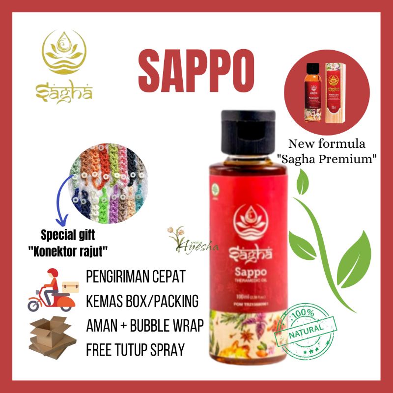 Sagha Premium / Minyak Terapi Sagha
