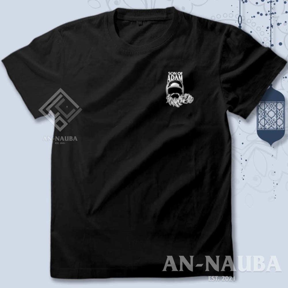 KAOS DAKWAH ISLAMI SON OF ADAM SERIES / Baju Distro Santri Islam / Tshirt Muslim Trendy [AN-6464]-1
