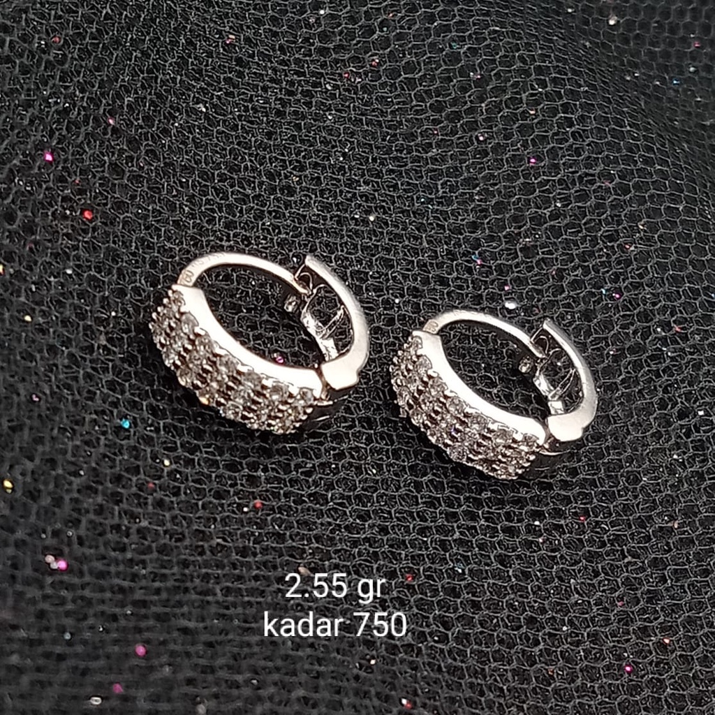 Anting Emas 17K - 2.55 gr Kadar 750 - 1107