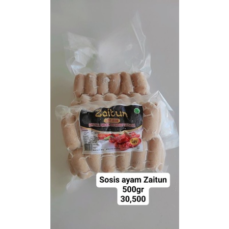 Zaitun sosis ayam