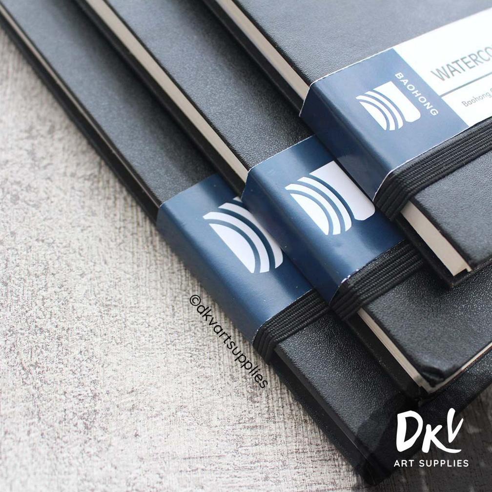

[PRODUK 0M8Z9] Watercolor Sketchbook Baohong Cellulose 300gsm A6 / A5 / A4 LIR