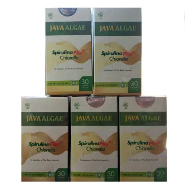 PROMO Suplemen Java Algae SpirulinaPlus+ Chlorella