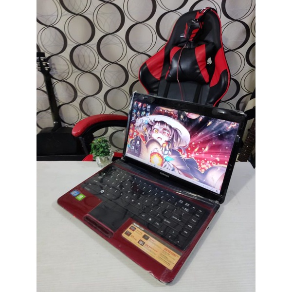 Laptop Second Murah Toshiba L745 Intel Core i3 Ram 4/500 Vga Nvidia Windows 10 Siap Pakai