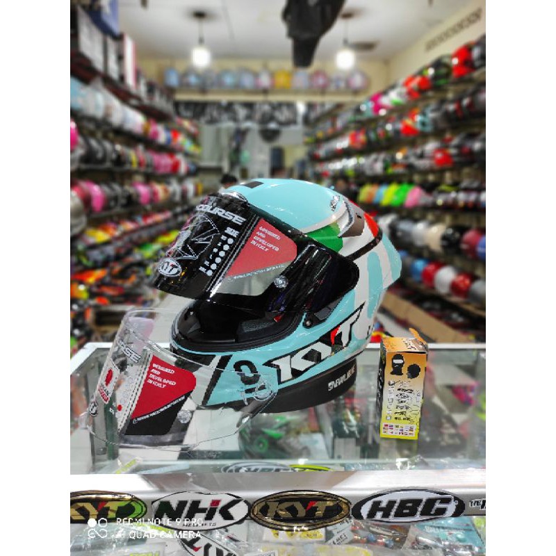 KYT TT COURSE DALLA PORTA PAKET GANTENG ORIGINAL