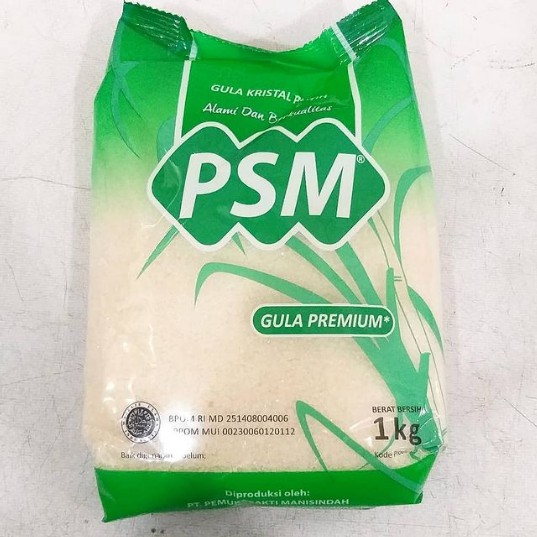 

PSM Gula Kristal Putih Premium Crystal White Sugar Bahan Campuran Makanan Pemanis Minuman Sweetener