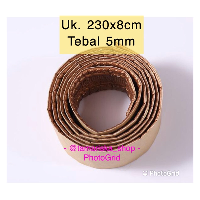 COD FOAM WALLPAPER DINDING 3D / WALL FOAM / BRICK FOAM BATU BATA MURAH-List foam(coklat)