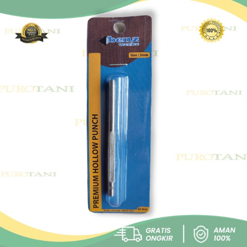 Hollow Punch Plong 3mm  Pelubang Polybag