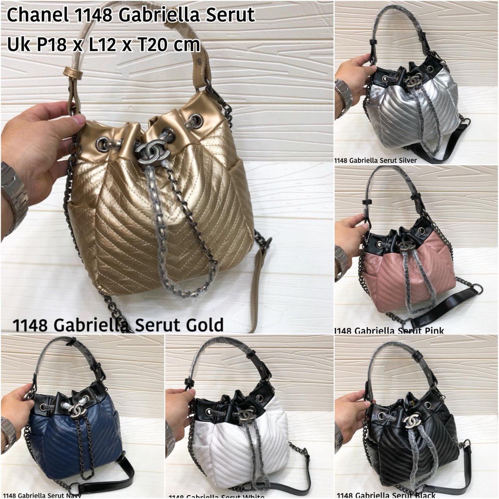 Restock Chanel 1148 Gabriella Serut Cevron Semi Premium