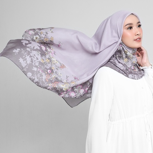 Hijab Segi Empat Motif Kerudung segiempat voal Elzatta Kaila Dania