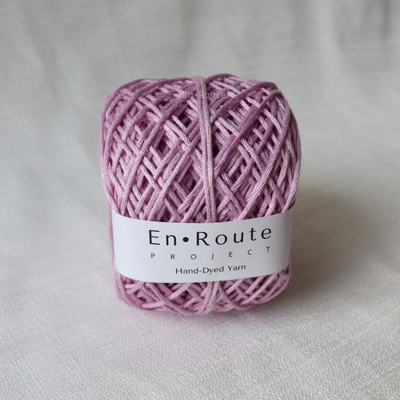 Benang Rajut Solid Color Hand-Dyed Bamboo Import Sport Weight Lilac