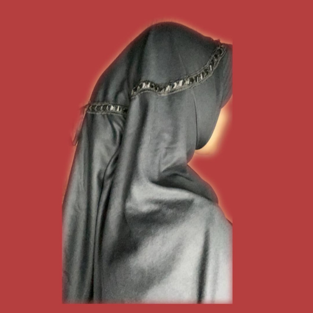 Kerudung Serut Sekolah Hemy Bahan PE Doubel 2022 terlaris /bisa bayar ditempat