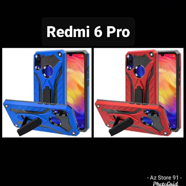 Case Redmi 6 Pro Hardcase armor robot Redmi 6 Pro