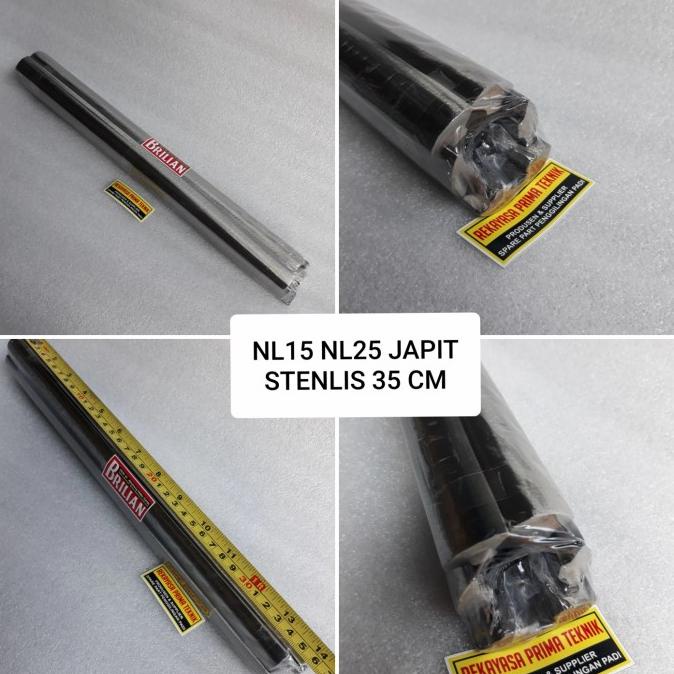 :::::::] NL15 NL25 JAPIT STENLIS 35 CM ICHI POLES BERAS STAINLESS NL 15 25