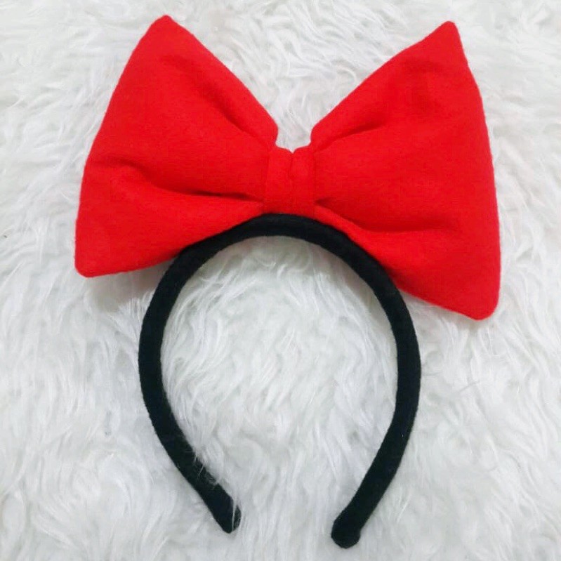 Bando Natal Pita Kado Natal Bando Pita Merah merry christmas Snowwhite Kostum