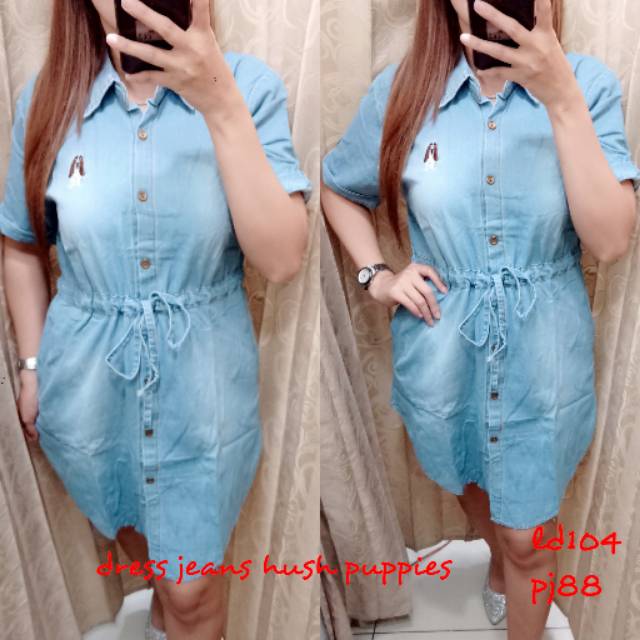 hush denim dress