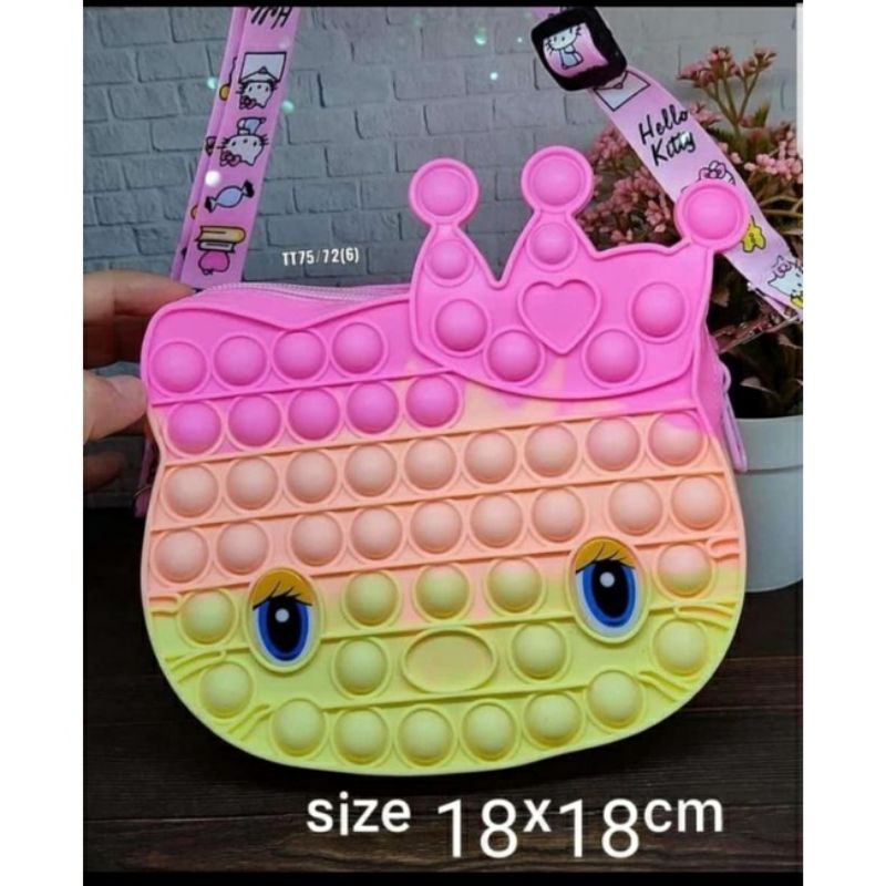 TAS POP IT HELLO KITTY | TAS POP IT | TAS POP IT MURAH | TAS POP IT GROSIR
