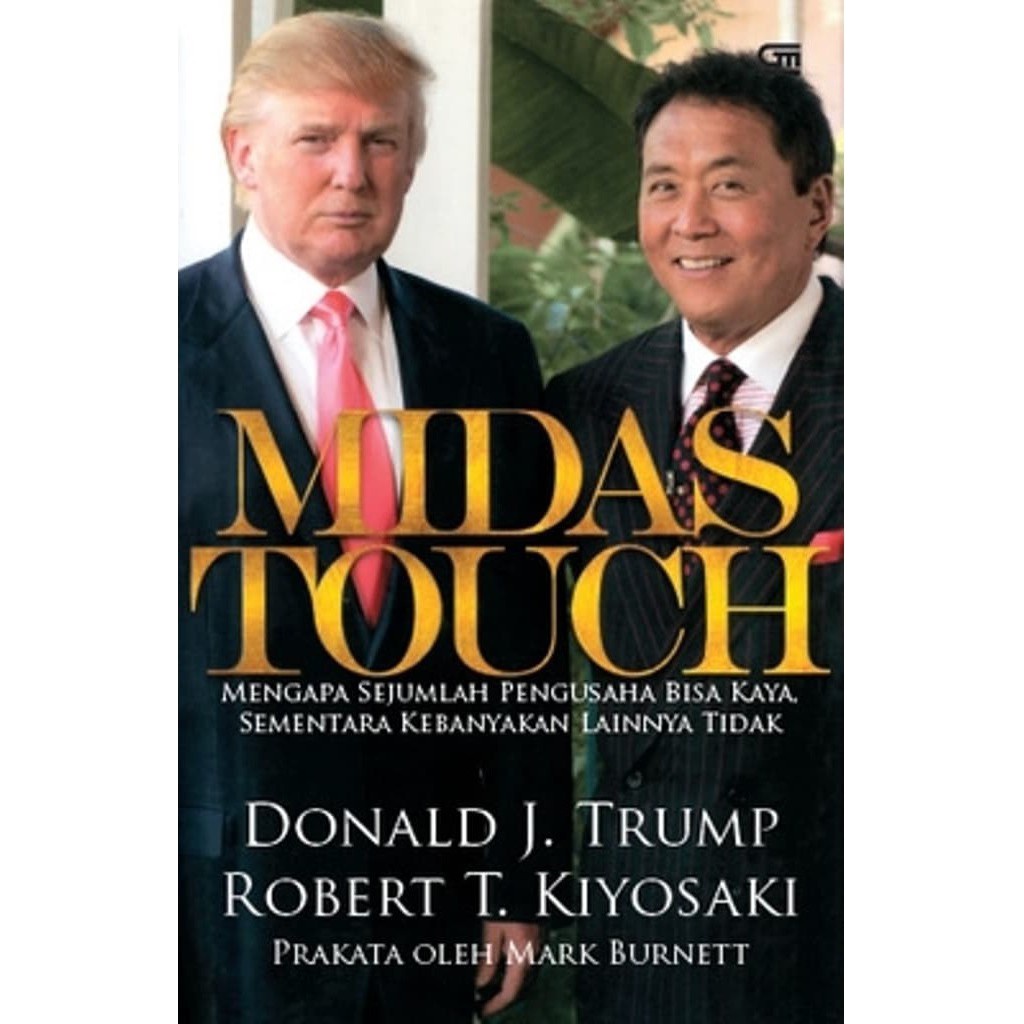 (Original) Buku Robert T. Kiyosaki Rich Dad Poor Dad Cashflow Quadrant Business School-Midas Touch