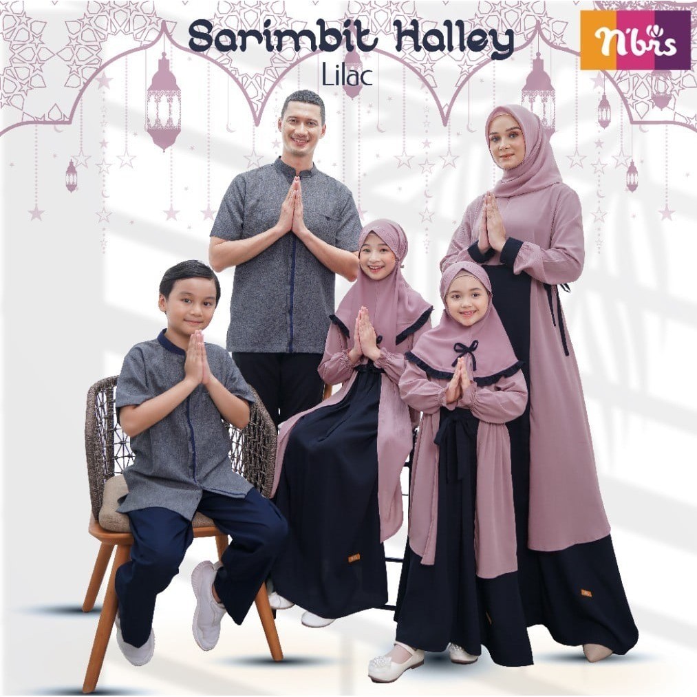 GAMIS HALLEY SARIMBIT LILAC