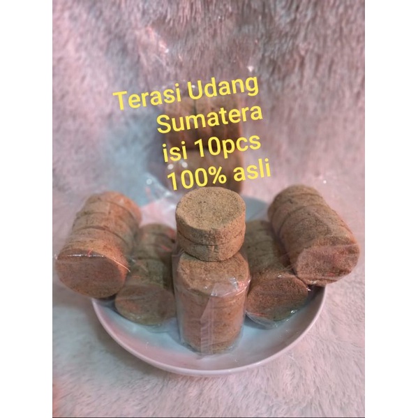 

Terasi Udang 100% Asli isi 10pcs/ Belacan Udang